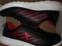 特步男鞋秋冬運動(dòng)鞋休閑鞋革面防潑水跑鞋防滑耐磨輕便緩震跑步鞋子男 9809黑紅【防潑水皮面款】 44 曬單實(shí)拍圖