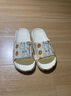 羽起 防滑拖鞋女夏季室內(nèi)家居EVA柔軟舒適浴室踩屎感厚底情侶涼拖鞋男 白色【西瓜小熊】 36-37 標(biāo)準(zhǔn)碼 曬單實拍圖