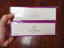 歌帝梵（Godiva）Pure系列黑巧克力72%85%香橙黑巧超值21片裝 生日禮物送女友 85%濃醇黑巧盒裝100g 曬單實(shí)拍圖