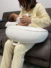 sohiwoo哺乳枕頭喂奶神器護腰枕腰靠枕親喂坐喂神器喂奶枕墊式 梔子白（解放雙手）哺乳枕 無(wú)規格 曬單實(shí)拍圖