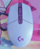 罗技（G）G304 LIGHTSPEED无线游戏鼠标 英雄联盟典藏 MOBA游戏鼠标 S11高光英雄 魔法猫咪 悠米定制版 紫色 实拍图