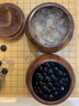 御圣 圍棋五子棋雙面瑪瑙玉髓圍棋黑白圍棋子家用高檔送禮成人禮物 瑪瑙黑白+黃心楠木罐 曬單實拍圖