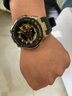 卡西歐（CASIO）卡西歐王鶴棣同款鋼鐵之心G-SHOCK太陽(yáng)能手表男GST-B400 GST-400G-1A9PRT 曬單實(shí)拍圖