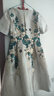 粉藍(lán)衣櫥粉藍(lán)衣櫥雅致東方金絲提花喜婆婆輕禮服裙秋裝短袖A字裙 香檳金 L 曬單實(shí)拍圖