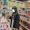 LPOX學(xué)生風(fēng)衣外套女中長(cháng)款2025春秋新款韓版寬松顯瘦加厚過(guò)膝呢子大衣 黑色 厚款 S 曬單實(shí)拍圖