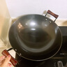 鑄味（Jill May）老式雙耳炒菜鍋家用不粘鍋圓底炒鍋真不銹大鐵鍋無涂層煤氣灶專用 雙耳圓底（無蓋款） 36cm 曬單實拍圖