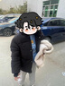 迪士尼品牌羽絨服男童冬季2024新款男孩兒童冬裝中大童衣加厚保暖外套潮 黑色 G11款棉服 170 曬單實拍圖