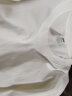 BFDQJS重磅纯棉纯色宽松圆领长袖t恤男秋冬百搭情侣装上衣内搭打底衫 【纯棉长袖】白色+白色 XL(推荐体重130-150斤) 实拍图