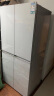西门子（SIEMENS）550升十字对开门超薄嵌入式大容量电冰箱 铂金除菌净味分区精储变温保鲜 玻璃面板白色KC82EA920C 晒单实拍图