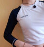 柯帛（KEBO） 温泉泳衣韩国保守防晒长袖高腰游泳衣女分体三角显瘦遮肚运动泳装 M(建议80-95斤） 实拍图