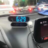 SMVP2024新款車載測速雷達(dá)安全預(yù)警儀HUD抬頭顯示時(shí)速一體機(jī)GPS北斗 Y11 彩屏款 云狗+雙車充頭+USB接口線 曬單實(shí)拍圖