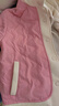 左西童裝女童棉服外套冬季夾棉加厚假兩件兒童冬裝2025新款女孩潮 粉色 140 建議身高140cm左右 曬單實拍圖