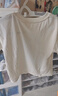 OAK FAMILY新品女童白色t恤棉短袖圓領(lǐng)上衣夏裝男寶寶休閑 灰綠 90 cm 曬單實(shí)拍圖