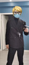 安初夏新中式盤(pán)扣西裝男套裝訂婚新郎結婚禮服西服高檔DK唐裝中山裝制服 黑色上衣+立領(lǐng)黑襯衫+西褲 XL 【推薦120-140斤】 曬單實(shí)拍圖