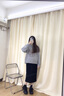 達(dá)芙妮（DAPHNE）厚底老爹鞋女2025爆款百搭增高春季女鞋高顏值輕便透氣運動鞋子女 黑色【四季百搭】 36 曬單實拍圖