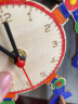 皮皮豆 创意diy涂色手工制作自制时钟材料包钟表模型小学生一二三四年级教具儿童科技小制作男孩生日六一儿童节礼物 实拍图
