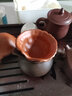 茶小邇 紫砂茶寵擺件精品可養(yǎng)創(chuàng)意烏龜茶蟲(chóng)茶玩茶桌茶臺(tái)茶盤(pán)茶具配件擺設(shè)茶漏茶濾茶葉過(guò)濾器茶隔茶水分離器 朱泥：長(zhǎng)壽龜（帶茶漏） 曬單實(shí)拍圖