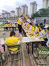 匯彩衫兒童馬甲定制印logo夏季幼兒園小學(xué)生研學(xué)夏令營戶外活動(dòng)漁網(wǎng)背心 【A款-兒童款】黃色 M 【120】 曬單實(shí)拍圖