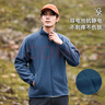 拓路者（Pioneer Camp）戶外抓絨衣男士立領(lǐng)冬季加絨加厚內(nèi)膽搖粒絨外套中老年春裝大碼 碳灰 XL 曬單實(shí)拍圖