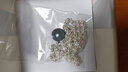 墨洋風(fēng) 999足銀項(xiàng)鏈男女款毛衣鏈時(shí)尚圓珠白銀佛珠項(xiàng)鏈個(gè)性白搭情侶銀鏈 約12克 4MM 45厘米 曬單實(shí)拍圖