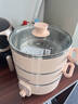 蘇泊爾電蒸鍋家用多功能鍋涮肉電火鍋大容量多用途鍋不粘內膽燉蒸煮一體電煮鍋上蒸下煮電燉鍋蒸包子鍋 8L 雙層蒸籠-現貨速發(fā) 曬單實(shí)拍圖