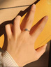 DRAGBOLL莫桑石戒指情侶對戒一對情侶款一克拉鉆戒求婚結送老婆七夕節禮物 莫桑石對戒 定制聯(lián)系客服 曬單實(shí)拍圖