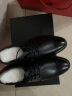 奥康（Aokang）皮鞋男士系带商务正装西装内增高上班鞋子男黑色39码 实拍图