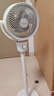 艾美特（AIRMATE）【小暴風(fēng)】空氣循環(huán)扇大風(fēng)量搖頭電風(fēng)扇家用臺式落地扇升級加高換氣輕音柔風(fēng)小風(fēng)扇 FA18-X115 曬單實(shí)拍圖