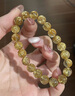 VAUBEL天然金發(fā)晶手串官方正品巴西手鏈招財轉(zhuǎn)運(yùn)生日禮物送男友女友老婆 【收藏級】7mm臻選巴西金發(fā)晶 曬單實拍圖