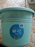 茶花（CHAHUA）水桶手提式带盖储水桶食品级加厚学生宿舍家用洗衣洗车钓鱼水桶 浅蓝色【14.4L】 实拍图