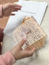 ZKHE扇形書燈創(chuàng)意折疊小夜燈臥室床頭燈氛圍感diy書本紙雕燈生日禮物 扇形書燈材料包【蘭亭集序】 送禮佳品【配同色系吊墜】 曬單實(shí)拍圖