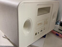 漫步者（EDIFIER）M330高品質(zhì)復(fù)古藍(lán)牙音箱 一體式大功率音響 便攜式戶外音響 家庭桌面無線木質(zhì)電腦音響節(jié)日禮物 貝母白 12h續(xù)航 支持反向充電 曬單實(shí)拍圖