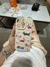 圣圖朗卡通臘腸狗適用iPhone16plus蘋果15PromAX手機殼液態(tài)硅膠13AI全包植絨14情侶女12磁吸11防摔保護套 液態(tài)硅膠【可愛臘腸狗】古董白  iPhone 16 pro 曬單實拍圖