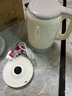 美的（Midea）電水壺 電熱水壺大容量家用燒水壺1800W功率快速燒水 一鍵保溫母嬰材質(zhì)無縫內(nèi)膽雙層防燙熱水壺 1.7L 杏色【1800W快速沸騰】 曬單實拍圖