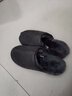 內泊【真皮毛超保暖】羊毛毛拖鞋男士冬季家居可外穿防臭乳膠一體高檔 瓦灰 43 【拍大1碼】 曬單實(shí)拍圖