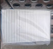 適配解放老J6P小J6L空調濾芯新大威J5悍V天V濾清器冷氣格過(guò)濾網(wǎng)片白色 曬單實(shí)拍圖