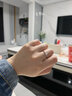 周六福（ZLF）  18K金鉆石戒指女傾心浪漫告白求婚訂婚結婚鉆戒 20分 SI/IJ 14號 曬單實(shí)拍圖