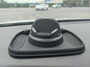 牧安寧車(chē)載手機支架汽車(chē)導航儀表臺防滑吸盤(pán)硅膠車(chē)用手機架夾子固定器 橫豎兩用【帶停車(chē)牌功能+送2支國旗】 曬單實(shí)拍圖
