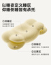 時光存折云朵枕頭 記憶棉護頸枕 護脊頸椎枕側(cè)睡趴睡枕兒童枕學生成人可用 高枕（薰衣草味）建議身高≥165 曬單實拍圖