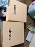 ubras新品舒服蕾無尺碼低領(lǐng)布丁杯背勾性感蕾絲防竄文胸女士內(nèi)衣黑色 曬單實(shí)拍圖