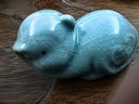 京臣陶瓷汝窯精品茶寵開(kāi)片12十二生肖茶道擺件茶玩開(kāi)片送禮茶寵 猴 曬單實(shí)拍圖
