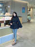 ZHR勃肯鞋女反絨牛皮雪地靴英倫單鞋東北加絨加厚底棉鞋JF128B栗色37 曬單實(shí)拍圖
