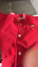 皮爾卡丹（pierre cardin）童裝哪吒衣服男童外套春秋2025新款網(wǎng)紅兒童棒球服男孩哪咤開衫 娜扎兒童衣服-紅色 120 尺碼5~6歲【110-120cm】 曬單實(shí)拍圖