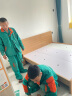 全友家居 床北欧原木色1.8米双人床 主卧室家具框架床 实拍图