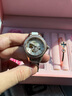 梭倫（SOLLEN）十大品牌名表手表女士全自動(dòng)機械表防水夜光國腕表送女友生日禮物 【女神高檔禮盒】玫瑰金402 曬單實(shí)拍圖