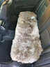 牧寶冬季坐墊羊毛汽車(chē)坐墊保暖毛絨墊 汽車(chē)腰靠 車(chē)墊長(cháng)毛車(chē)絨單片座墊 蘑菇色【單墊+單墊+后排】 曬單實(shí)拍圖