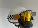 野馬頭盔復古半盔男女3c認證新國標A類(lèi)機車(chē)瓢盔四季輕便電動(dòng)摩托車(chē)安全帽363S 陶瓷白+炫彩哈雷風(fēng)鏡 均碼（62cm以?xún)龋?曬單實(shí)拍圖