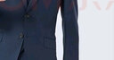 雅戈爾（YOUNGOR）套西上衣男189款兩粒單排扣外套標準版商務(wù)西服純綿羊毛商場(chǎng)同款 藏青 XL 180/100A 曬單實(shí)拍圖