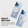 Snowkids適用蘋果13手機(jī)殼磁吸充電無線iPhone13保護(hù)套高端Magsafe磁吸殼超薄防摔全包鏡頭手機(jī)殼男款透明 曬單實(shí)拍圖