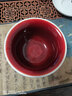 極友茗郎窯紅主人杯品茗杯陶瓷開(kāi)片釉單杯個(gè)人專(zhuān)用茶盞杯景德鎮功夫茶具 郎紅杯-壓手杯100ml1只 曬單實(shí)拍圖
